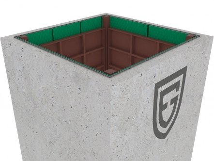 Анкерный лист для защиты бетона EuroGrip