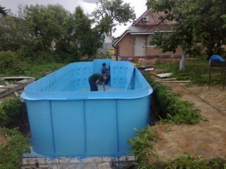 Строительство бассейна