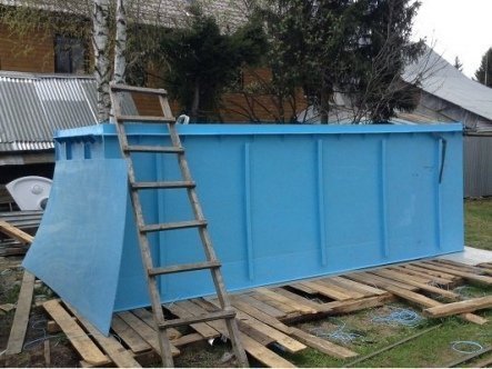 Полипропиленовые бассейны на даче – быстро и дешево
