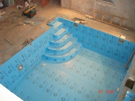 Как подогреть воду в полипропиленовом бассейне?