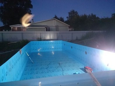 Как сделать бассейн из полипропилена своими руками