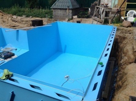 Полипропиленовая чаша для бассейнов