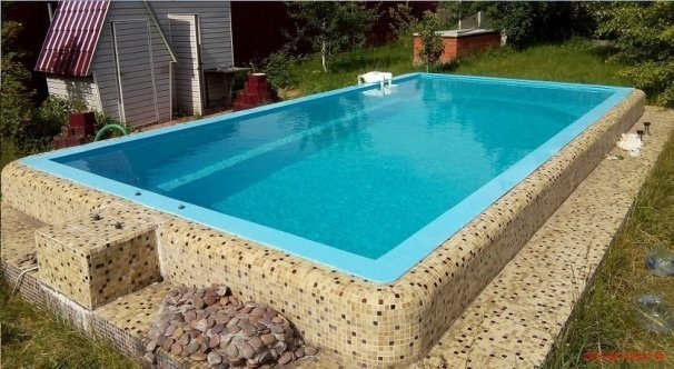 Бассейны из пластика для дачи