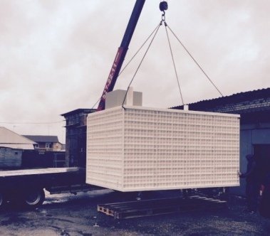 Строительство погреба из полипропилена