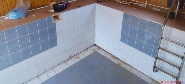 Реконструкция бетонного бассейна