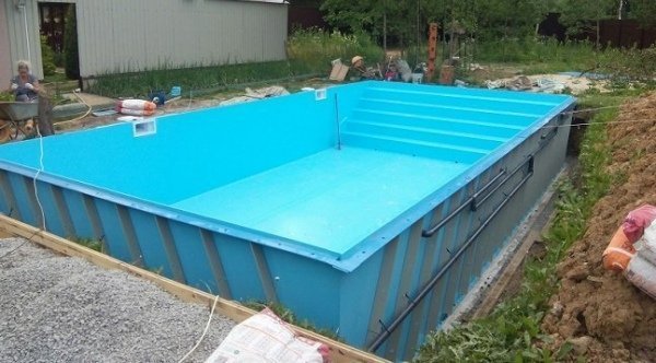 Ремонт полипропиленовых бассейнов