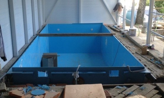 Бассейн из полипропилена