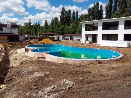 Бассейн из полипропилена