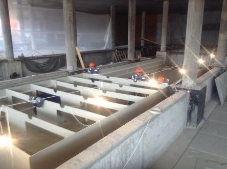 Подземные пожарные резервуары