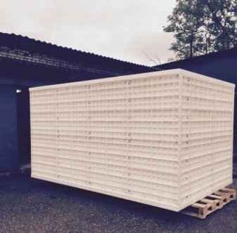 Производство погребов из пластика