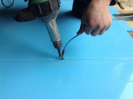 Подготовка и сварка при помощи прутка