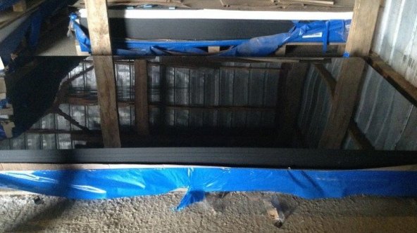 Защита кабельных линий при помощи полиэтиленовых листов