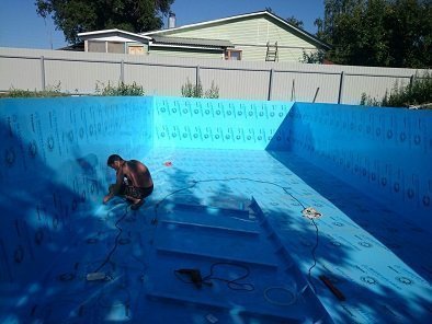 Как сделать бассейн из полипропилена